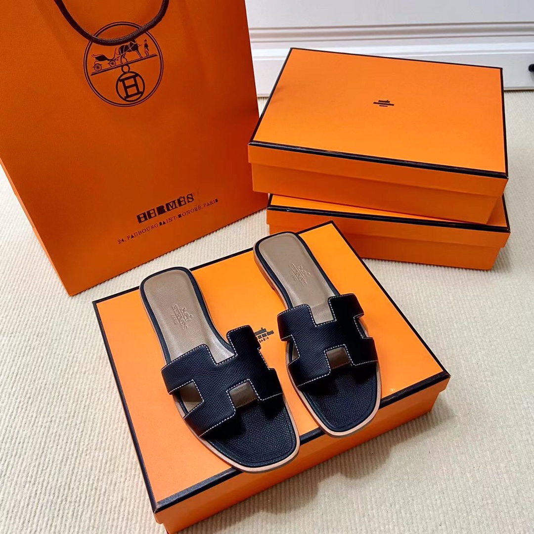 에르메스 올수공 오란 슬리퍼 샌들 앱송 61